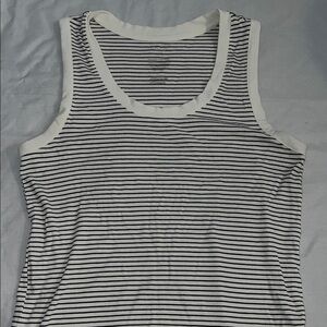 Striped Sleeveless Top